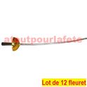 LOT A PRIX PRO: 12 Epées, Fleuret de Justicier, Mousquetaire 61cms
