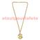 Collier Dollar Or ou argent