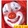 Lot de 2 Nez de Clown avec elastique (plastique)