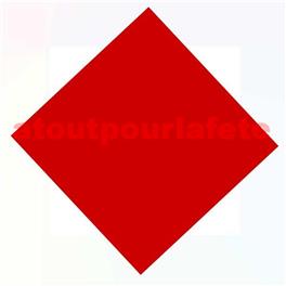 Bandana uni rouge 50 x 50cm Bandana uni rouge 50 x 50cm