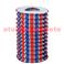 Sachet de 12 Lampions Cylindrique Tricolore