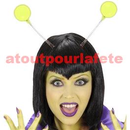 Serre-tete boules phosphorescentes,Martien,Alien,Monstre, Serre-tete boules phosphorescentes,Martien,Alien,Monstre,