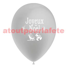 Ballons Joyeux Noël,(sac de 10) en rouge et vert