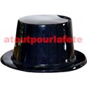 Haut de Forme Noir,"Rocambole" (plastique) chapeau