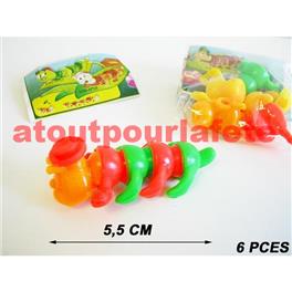 LOT de 48 Mille pattes à assembler (la pièce)