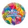 Ballon mylar 18p "Joyeux Anniversaire" ballons