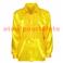 Chemise à jabot en satin jaune,Disco, 1980