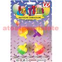 Set de 4 Toupies- Lot de Kermesse - Pinata- 