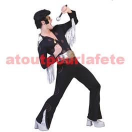 Déguisement d' Elvis Presley avec cape et ceinture Déguisement d' Elvis Presley avec cape et ceinture