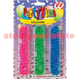 Set de 3 petits colliers pour Lot de Kermesse - Pinata Set de 3 petits colliers pour Lot de Kermesse - Pinata