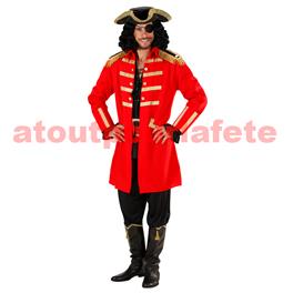 Déguisement, Manteau rouge de Capitaine Crochet