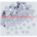 Confettis de table Etoile - Argent- 1,1 cm - sachet de 10 gr 