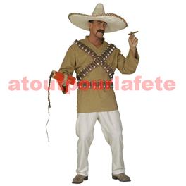 Déguisement de Mexicain,Revolutionnaire, Bandit Déguisement de Mexicain,Revolutionnaire, Bandit