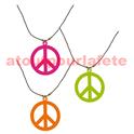 Collier Hippie fluo