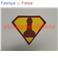 Logo, Insigne Baisman, super héros du Sexe