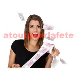 Papier toilette "billets de 500€" Papier toilette "billets de 500€"
