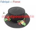 Chapeau Mary Poppins paille