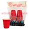 PACK DE 20 SHOOTERS "ORIGINAL CUP" PLASTIQUE ROUGE 4CL