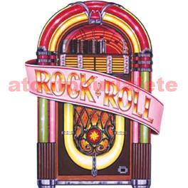 DECOR JUKE BOX 90 CM - IMPRIMEE 2 FACES