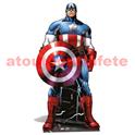 FIGURINE GÉANTE CARTON CAPTAIN AMERICA "© AVENGERS" 177 CM