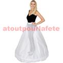 Jupon a crinoline Ø1m 1cerceau (Robe de marquise)