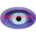 Lentilles de contact fantaisie UV Blanc - White (la paire)