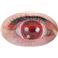 Lentilles de contact fantaisie "Grillage Rouge" (la paire)