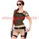 Holster Lara Croft double avec ceinture et pistolet (2)