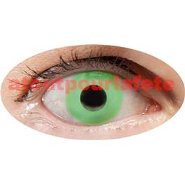 Lentilles de contact fantaisie - Oeil vert- la paire Lentilles de contact fantaisie - Oeil vert- la paire