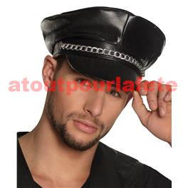 Casquette Hard Noir,Brando,Hell's,Village People,