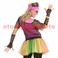 Gants Mitaine resille long  noir (la paire)
