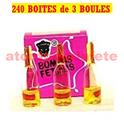 Lot à prix pro: 240 boites de 3 boules puantes
