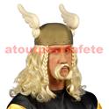 PERRUQUE GAULOIS AVEC MOUSTACHE" en boÎte