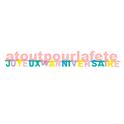 Guirlande "Joyeux Anniversaire pastel 1,85m