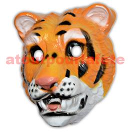 Masque de Tigre en plastique animal-Animaux (enfant) 