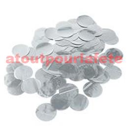 Confettis de scène métalisés argent (100gr) Confettis de scène métalisés argent (100gr)