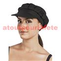 Casquette Gavroche noire