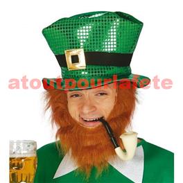 Chapeau St Patrick's day pailleté Chapeau St Patrick's day pailleté