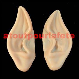 Oreilles pointues de lutin, nain, elfe, Spock (la paire) Oreilles pointues de lutin, nain, elfe, Spock (la paire)