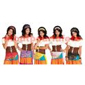 Set Gypsy,Orientale, Belly Danse, Gitane, Tzigane (Bandeau,Bracelet (2),Ceinture)