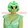 Lunette Verte d' Alien, Extra terrestre
