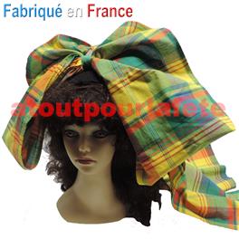 Coiffe Alsacienne en Madras Coiffe Alsacienne en Madras