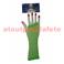 Gants Mitaine resille long Vert (la paire)