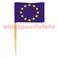 Mini drapeaux nationaux pique cure dents (sachet de 50)
