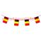 Guirlande BELGIQUE 20x30cm 5m 10 pavillons (Plastique)