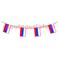 Guirlande RUSSIE 20x30cm 5m 10 pavillons (Plastique)