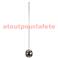 Collier Boule disco à facettes 4cms
