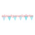 Guirlande Baby Shower bleu