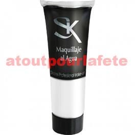 Tube de Fard à maquillage blanc 30ml 