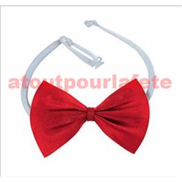 Noeud papillon en satin rouge, Dandy, Donald, Saw